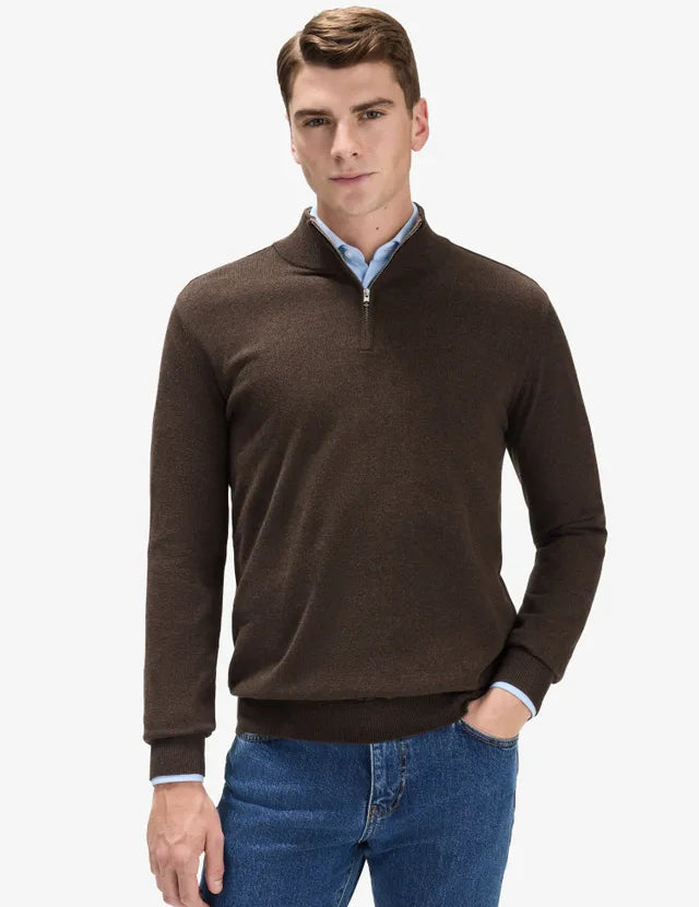 Cotton Quarter-Zip