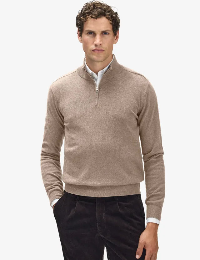 Cotton Quarter-Zip